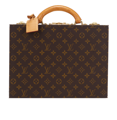 Vintage Boite Bijoux, £1,500, Handbags, Brown, Canvas, Front view